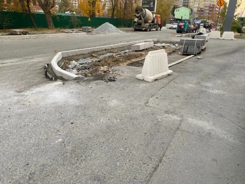 Бетон под бордюры в Симферополе